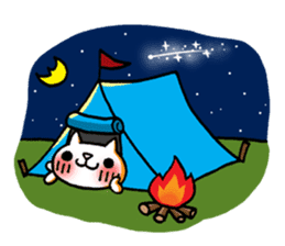 The White Kitten Kitty event version sticker #1292432