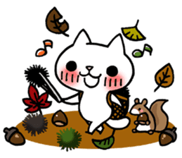 The White Kitten Kitty event version sticker #1292434