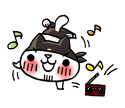 The White Kitten Kitty event version sticker #1292450