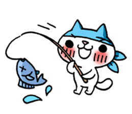 The White Kitten Kitty event version sticker #1292452