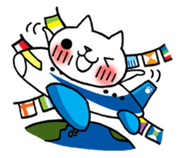 The White Kitten Kitty event version sticker #1292453