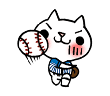 The White Kitten Kitty event version sticker #1292455