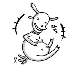 Yacco the goat sticker #1292458