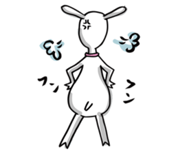 Yacco the goat sticker #1292473