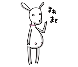 Yacco the goat sticker #1292478