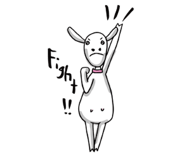 Yacco the goat sticker #1292483