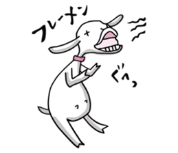 Yacco the goat sticker #1292489