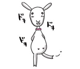 Yacco the goat sticker #1292491