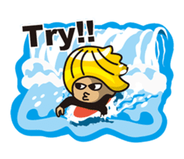 Surfer Nico sticker #1292780