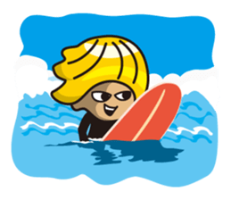 Surfer Nico sticker #1292782