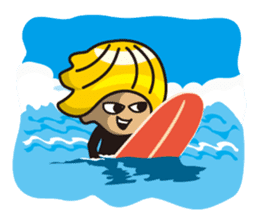 Surfer Nico sticker #1292782