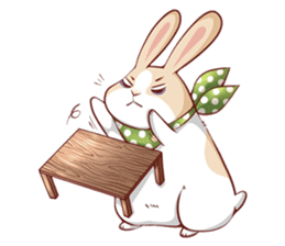 Fattubo Rabbit sticker #1292903