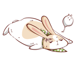 Fattubo Rabbit sticker #1292904