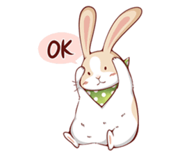 Fattubo Rabbit sticker #1292908