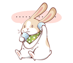 Fattubo Rabbit sticker #1292910
