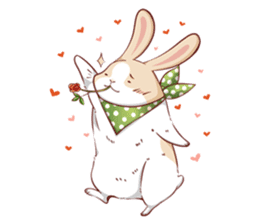 Fattubo Rabbit sticker #1292913