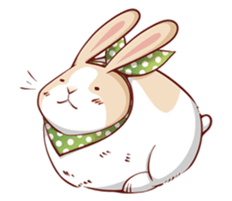 Fattubo Rabbit sticker #1292924