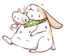 Fattubo Rabbit sticker #1292926