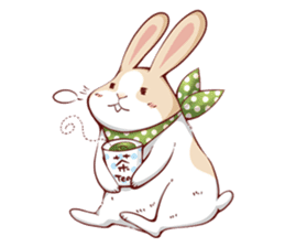 Fattubo Rabbit sticker #1292928