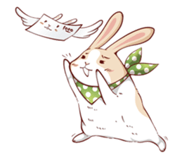 Fattubo Rabbit sticker #1292934