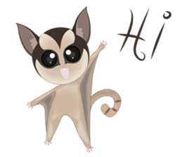 Sweetie Sugar glider sticker #1293499