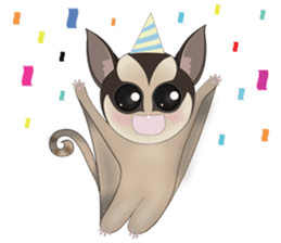 Sweetie Sugar glider sticker #1293506