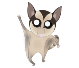Sweetie Sugar glider sticker #1293509