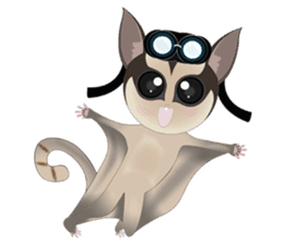 Sweetie Sugar glider sticker #1293518