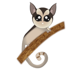 Sweetie Sugar glider sticker #1293520