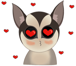 Sweetie Sugar glider sticker #1293521