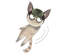 Sweetie Sugar glider sticker #1293523