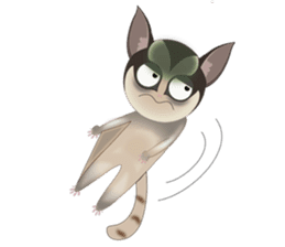 Sweetie Sugar glider sticker #1293523