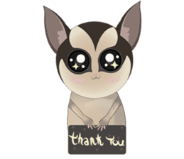 Sweetie Sugar glider sticker #1293525