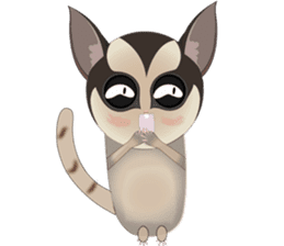 Sweetie Sugar glider sticker #1293526