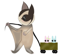 Sweetie Sugar glider sticker #1293527