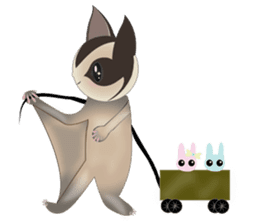 Sweetie Sugar glider sticker #1293527