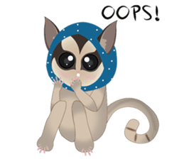 Sweetie Sugar glider sticker #1293536