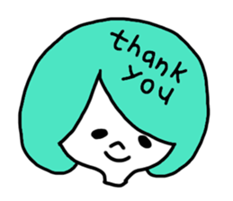 Slightly colorful sticker sticker #1293542