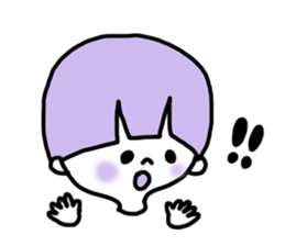 Slightly colorful sticker sticker #1293570