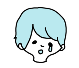 Slightly colorful sticker sticker #1293573