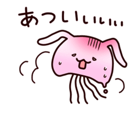Cat jellyfish & Rabbit jellyfish sticker #1293877