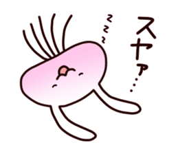 Cat jellyfish & Rabbit jellyfish sticker #1293889