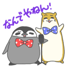 Penguin and Otter   comedy duo .ver sticker #1294218