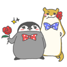 Penguin and Otter   comedy duo .ver sticker #1294221