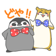 Penguin and Otter   comedy duo .ver sticker #1294222