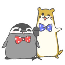 Penguin and Otter   comedy duo .ver sticker #1294223