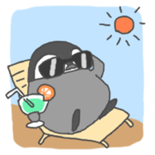 Penguin and Otter   comedy duo .ver sticker #1294255