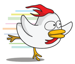 Mr. Rooster sticker #1294279