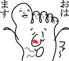 Mr.Barefoot sticker #1294427