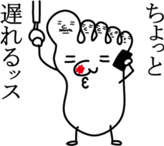 Mr.Barefoot sticker #1294440